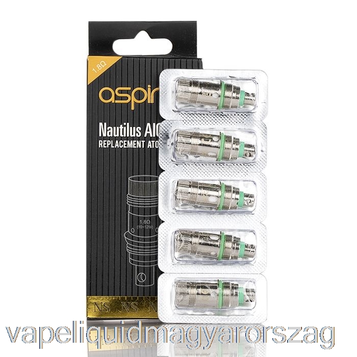 Aspire Nautilus Bvc Cseretekercsek 1,8 Ohm Nautilus Bvc Ns (nic-salt) Tekercsek Vape Toll